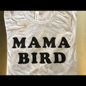 New Mama Bird vintage style T-shirt